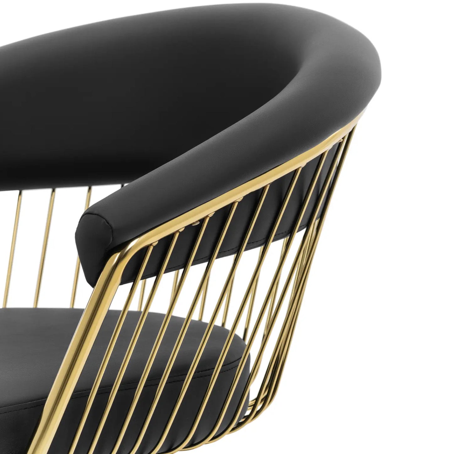 Salon Chairs – LYME barber hairdressing chair with footrest - Carlat