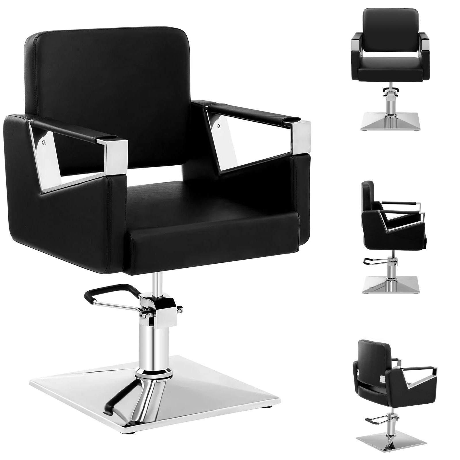 Salon Chairs – Physa BRISTOL cosmetic barber chair - black - Carlat