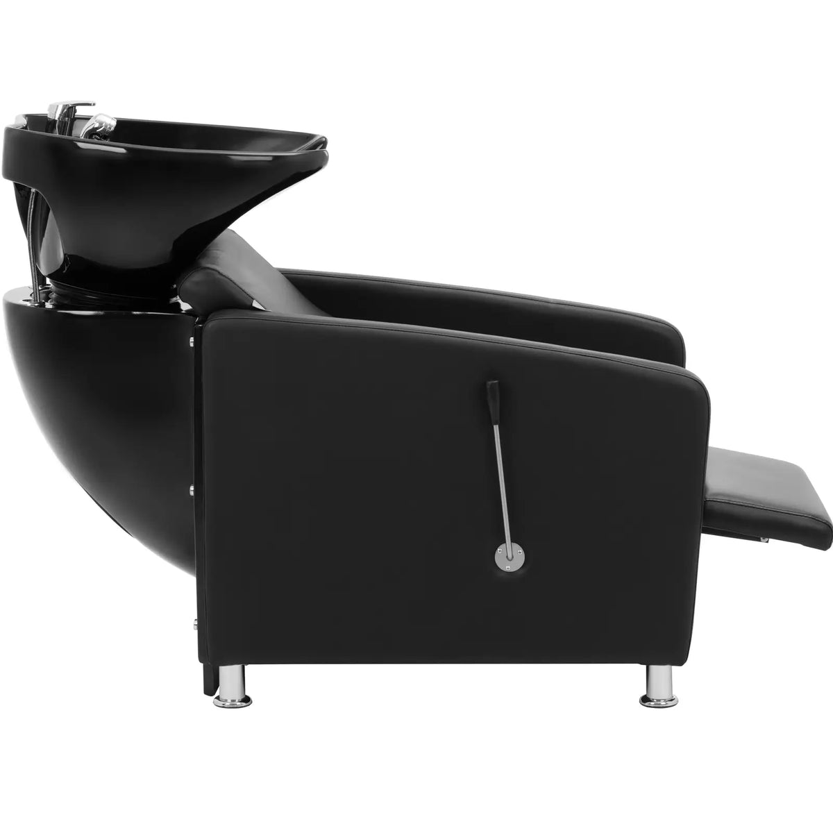 Salon Chairs – Physa CARDITO hairdressing washbasin with chair, black - Carlat