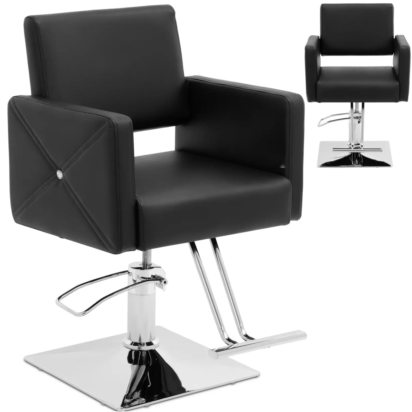 Salon Chairs – Physa CARLISLE cosmetic barber chair with footrest - Carlat