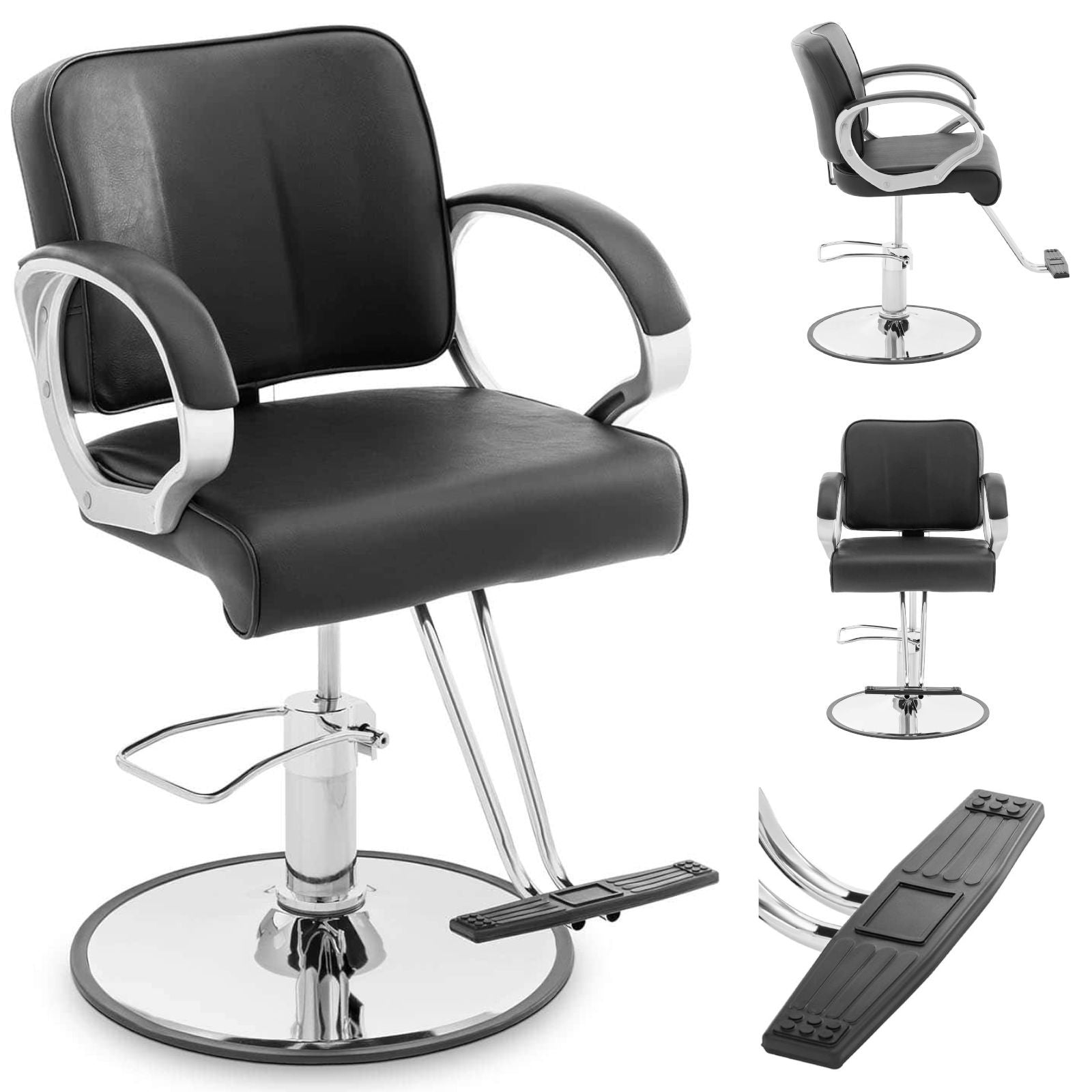 Salon Chairs – Physa HOVE cosmetic barber chair with footrest - Carlat