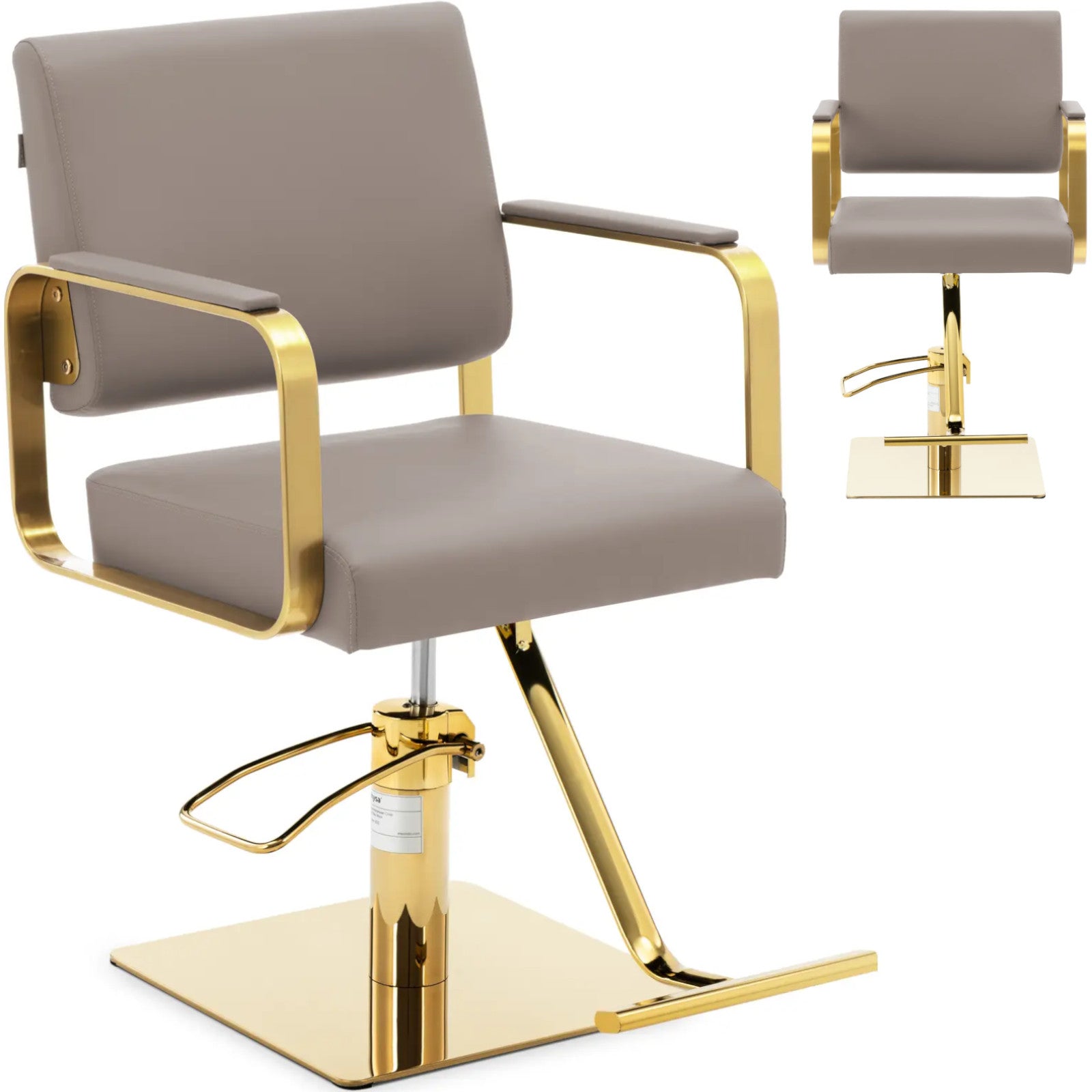 Salon Chairs – Physa OTLEY cosmetic barber chair with footrest - Carlat