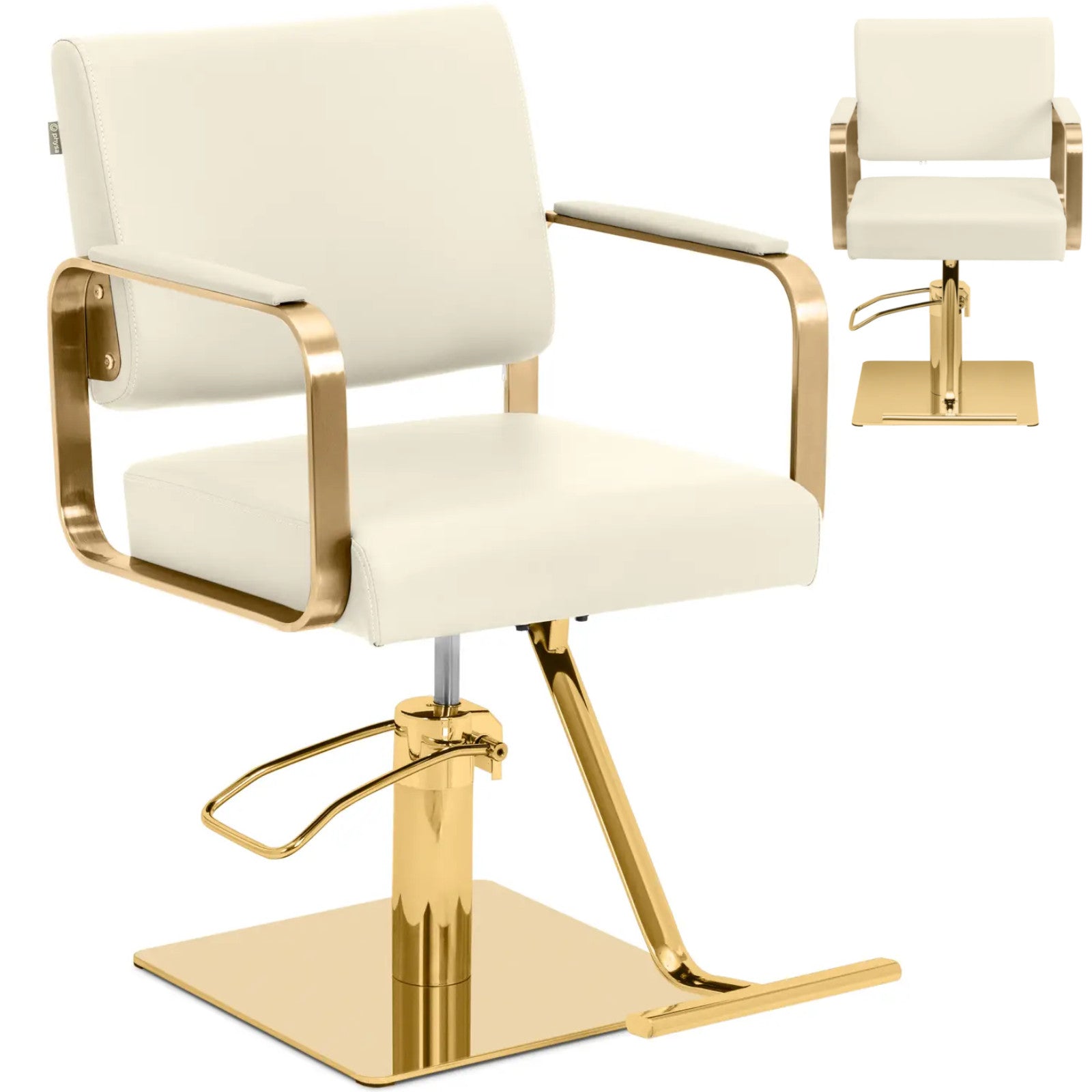 Salon Chairs – Physa OTLEY cosmetic barber chair with footrest - Carlat
