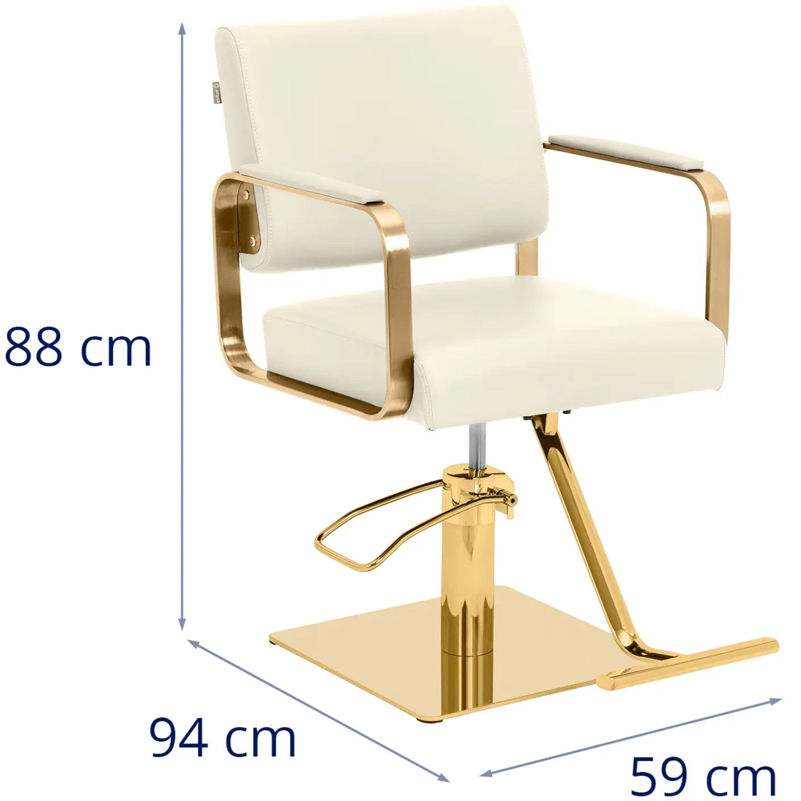 Salon Chairs – Physa OTLEY cosmetic barber chair with footrest - Carlat