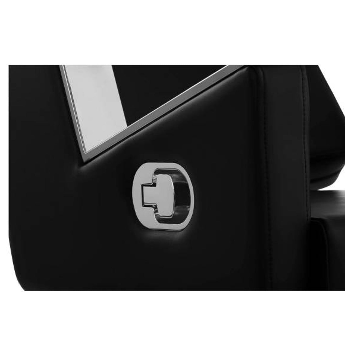 Salon Chairs – Professional TURIN Physa black barber hairdressing chair - Carlat