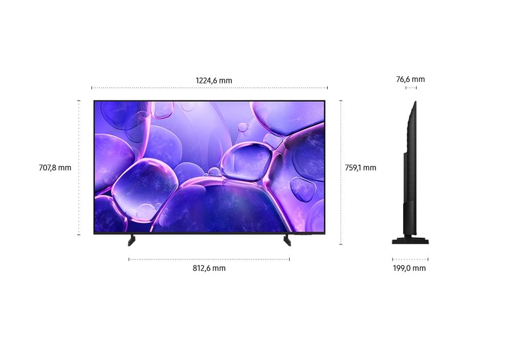 Samsung 55" Crystal UHD U8079F 4K Smart TV with AI Upscaling - Carlat