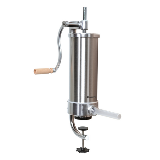 Sausage stuffer, 3 kg capacity, vertical, stainless steel, Klausberg, KB-7926 - Carlat