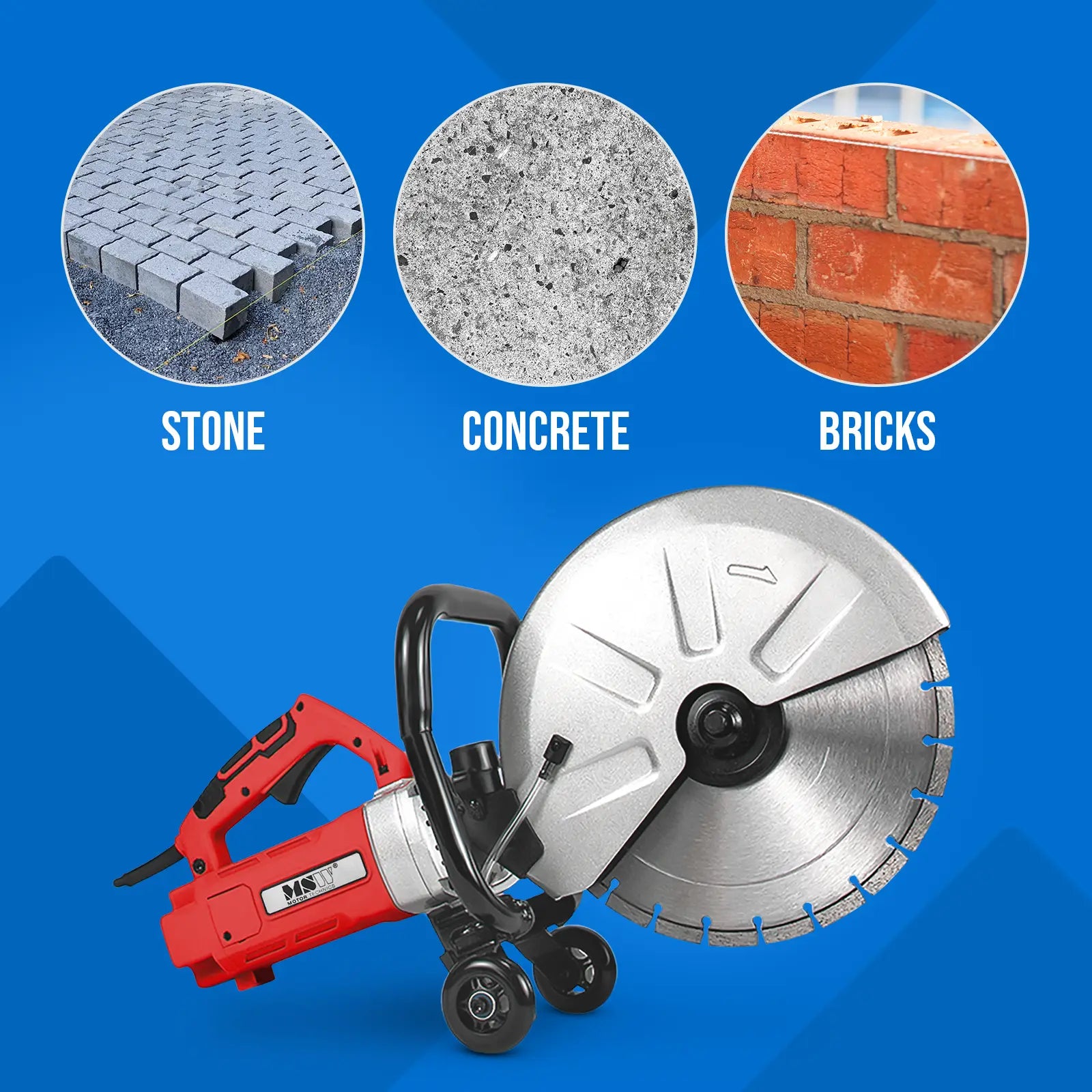 Saws – Electric saw cutting machine for concrete asphalt stone - Carlat