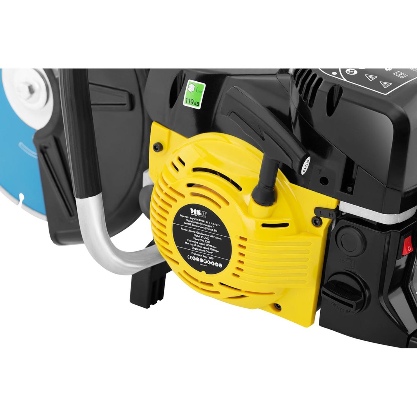 Saws – Petrol saw for concrete, steel, bricks, 300 mm, - Carlat