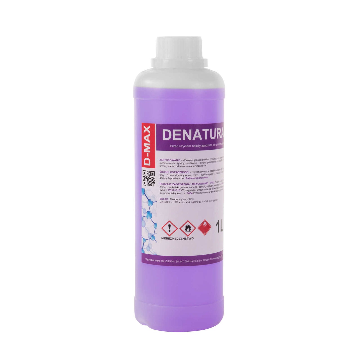 Science & Laboratory – Denatured alcohol denatured D-MAX 1L - Carlat