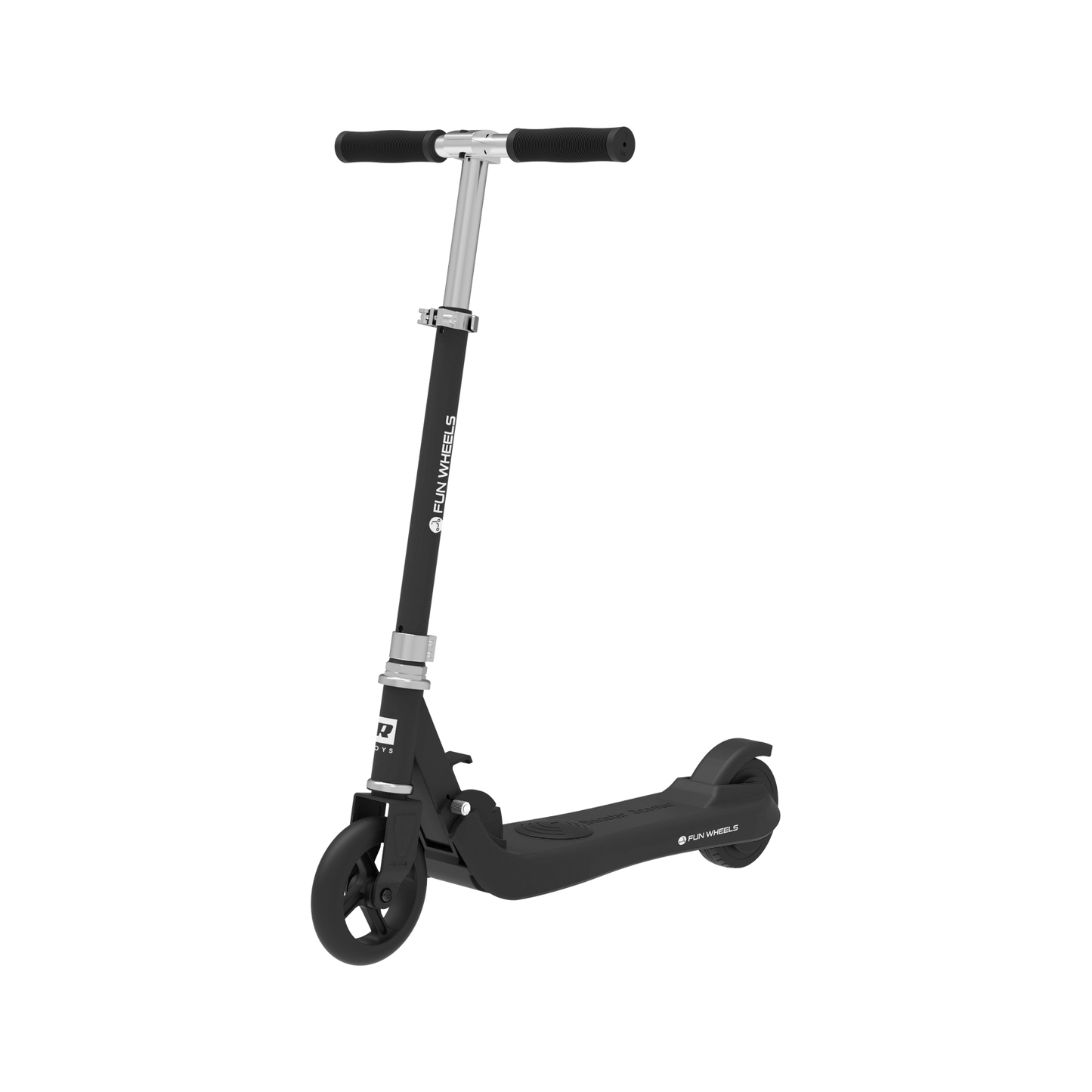 Rebel Scooters – FUN WHEELS BLACK Electric Scooter for Kids