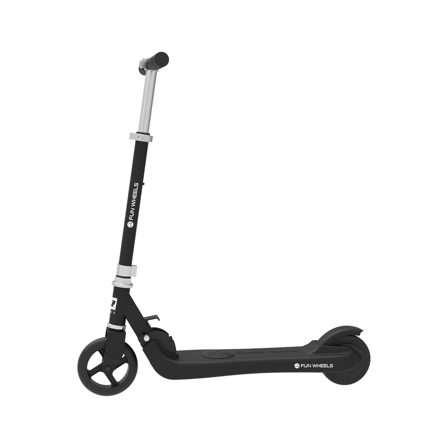 Rebel Scooters – FUN WHEELS BLACK Electric Scooter for Kids – image 2