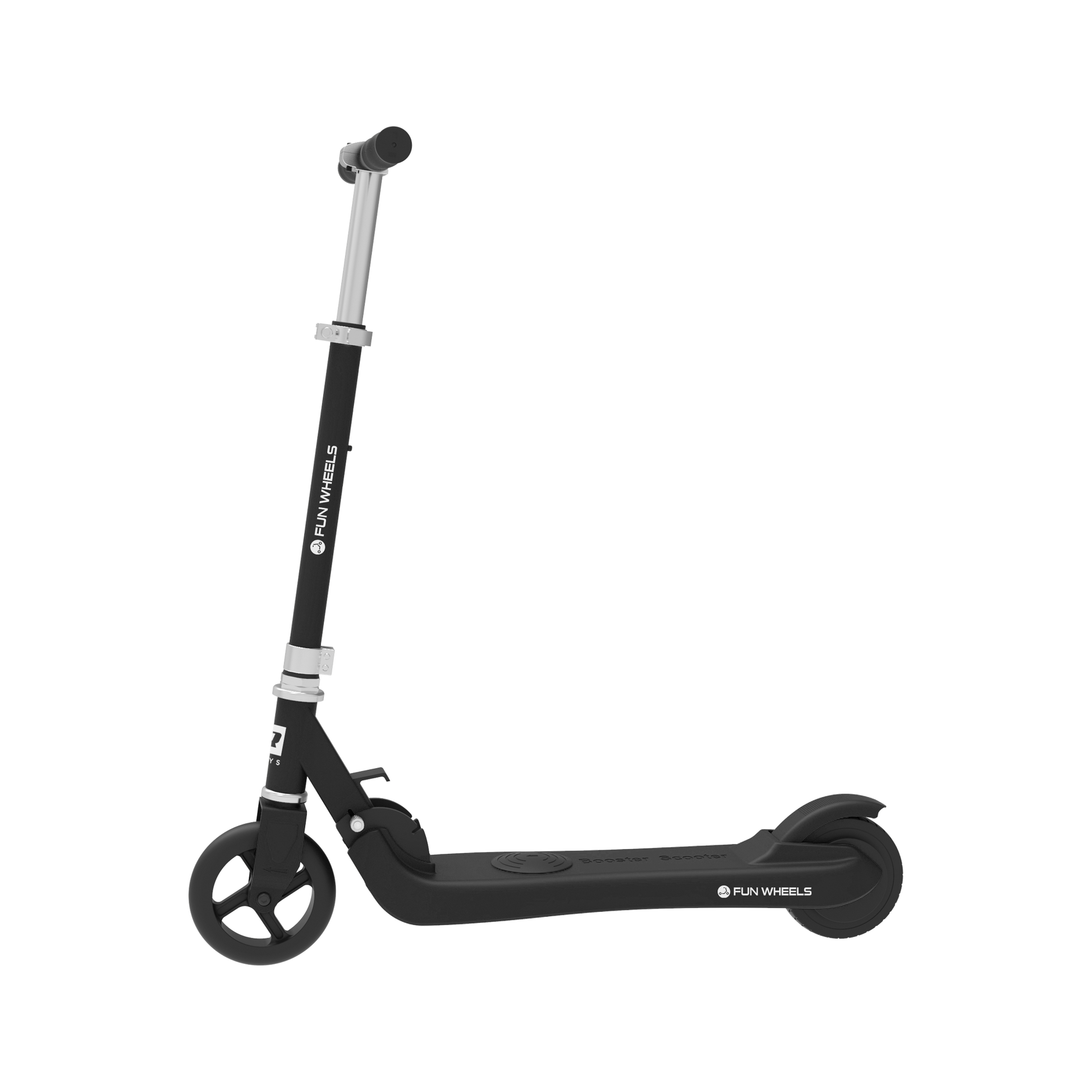 Rebel Scooters – FUN WHEELS BLACK Electric Scooter for Kids – image 2
