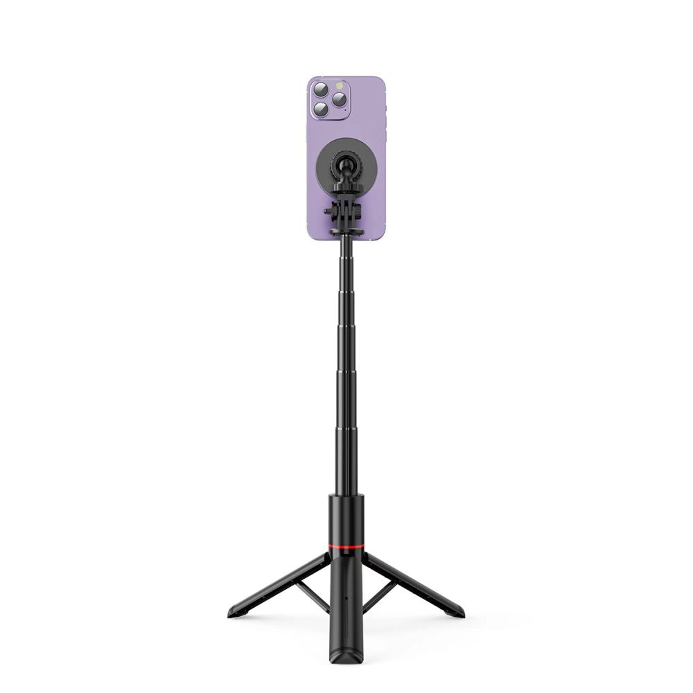 Selfie stick stick tripod for smartphone magnetic with remote control L06S Bluetooth MagSafe 82cm - Carlat