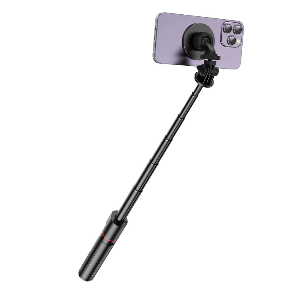 Selfie stick stick tripod for smartphone magnetic with remote control L06S Bluetooth MagSafe 82cm - Carlat