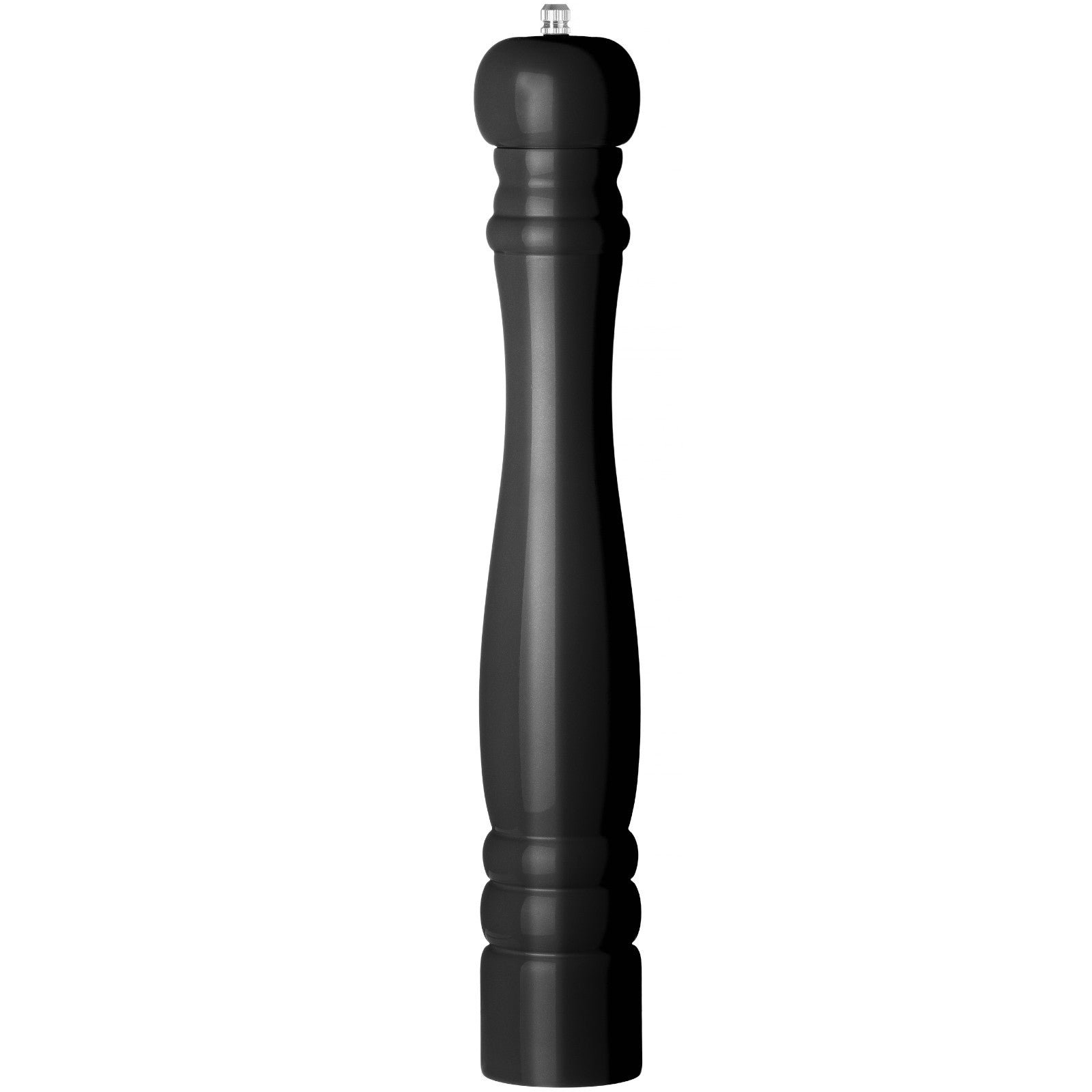 Serveware – Black wooden pepper grinder, diameter 60 x 315 - Carlat