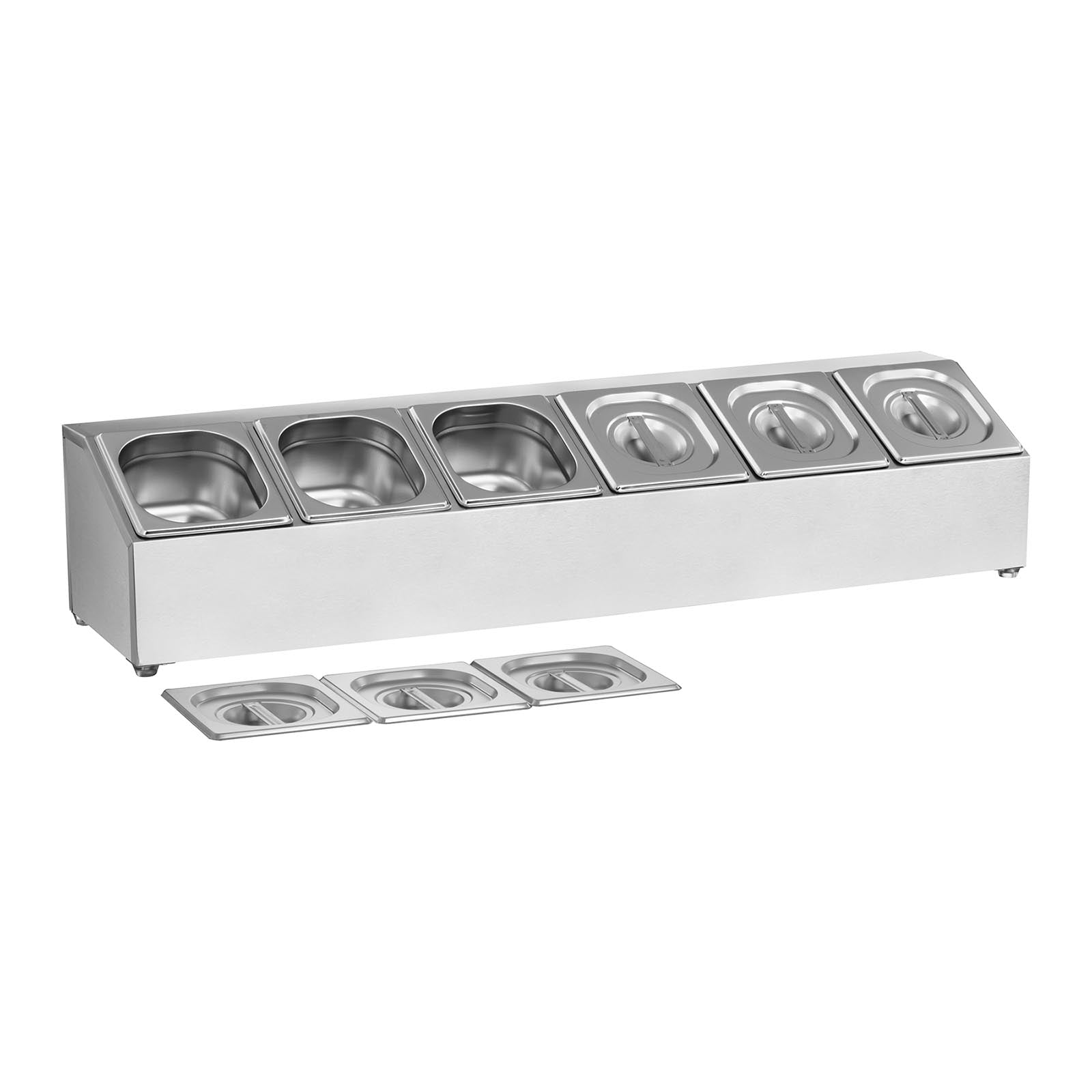 Serveware – Display stand for 6x GN 1/6 containers + - Carlat