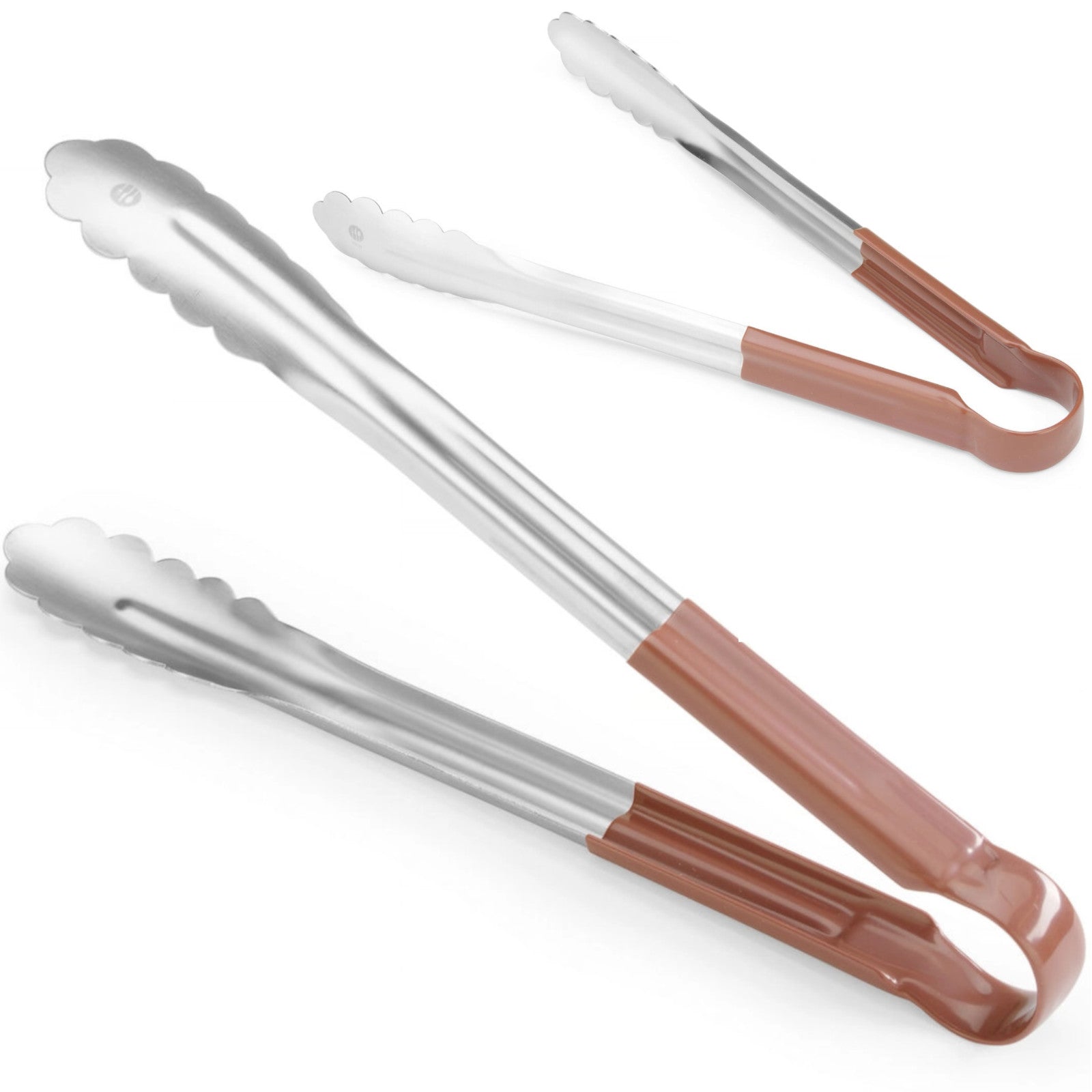 Serveware – HACCP food serving tongs 300 mm - brown - Carlat
