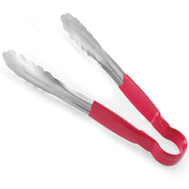 Serveware – HACCP serving tongs, length 300 mm, red - Carlat