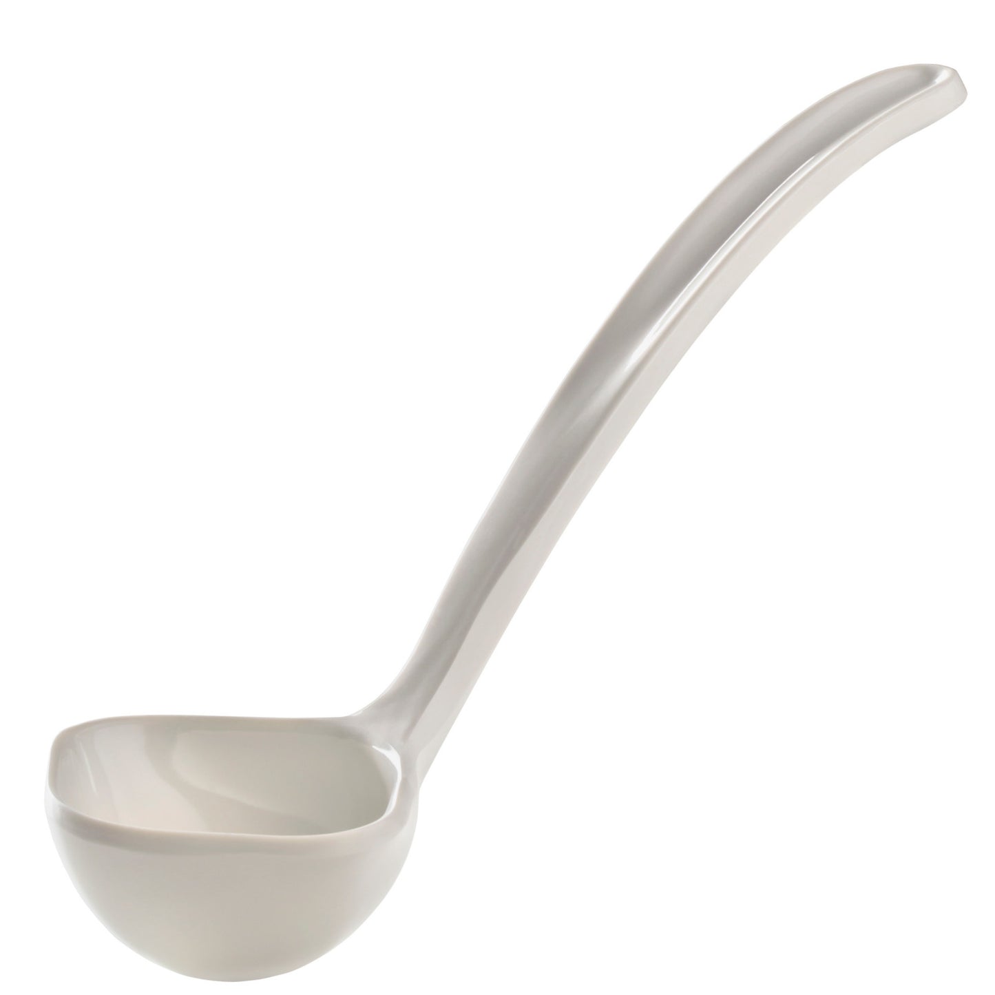 Serveware – Melamine sauce ladle capacity 0.4L length 170mm white - Carlat