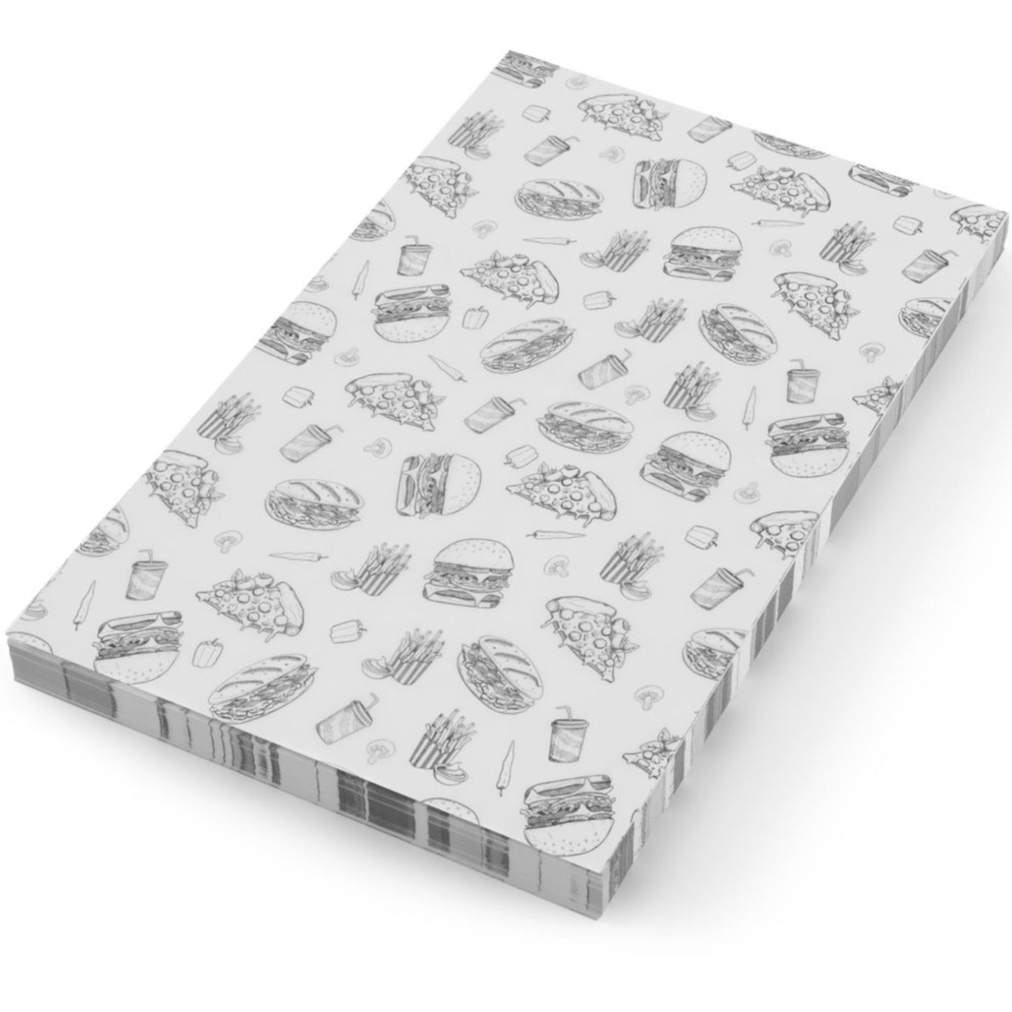 Serveware – Parchment paper for french fries snacks 25x35 cm - Carlat