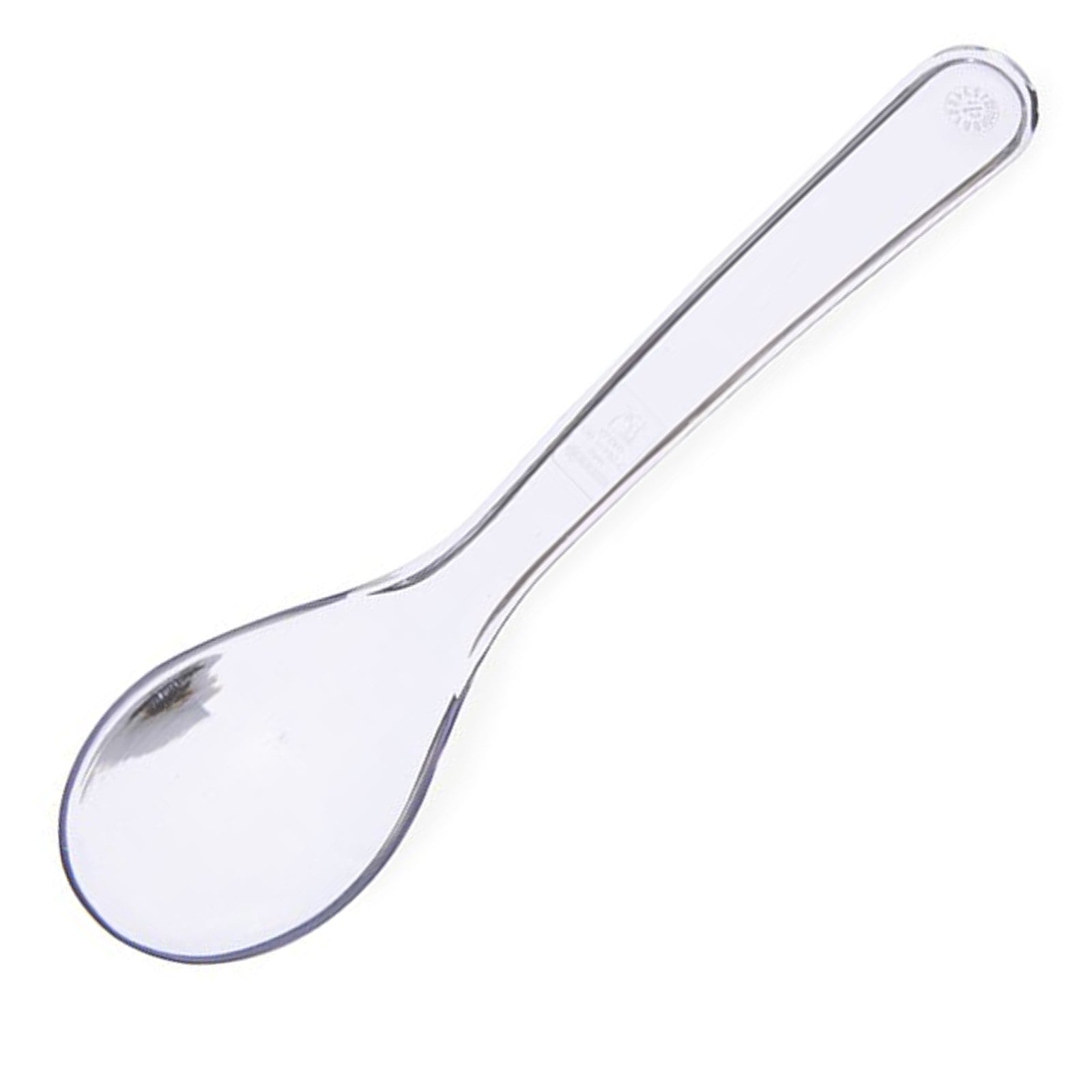 Serveware – Salad spoon, transparent SAN, up to 80C, length - Carlat