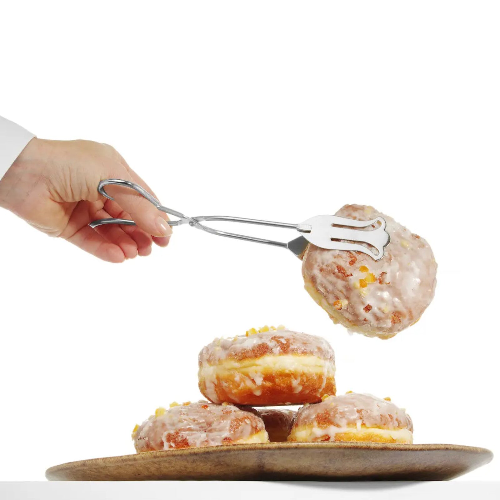 Serveware – Steel confectionery tongs for dispensing, length 220 mm - Carlat