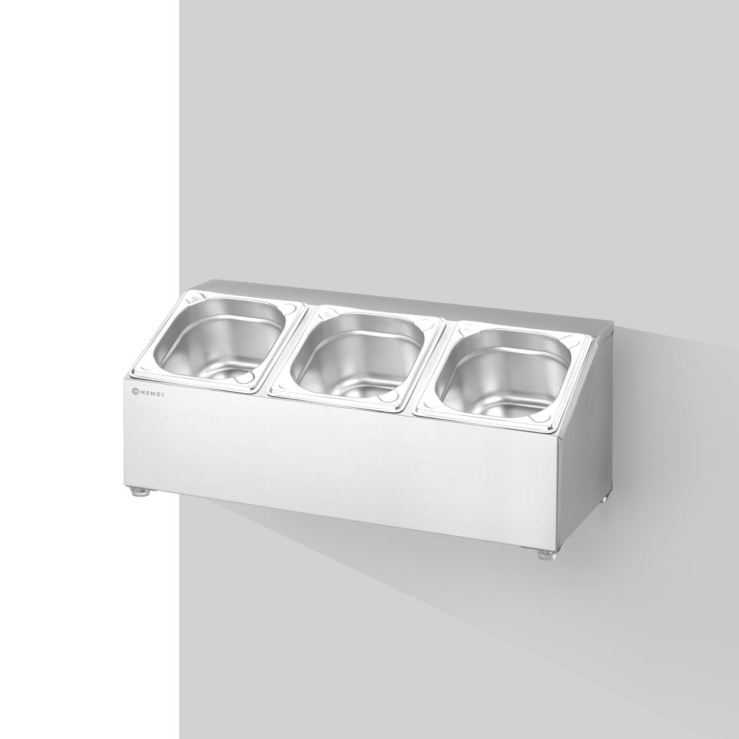 Serveware – Steel display stand for 3x GN 1/6 catering - Carlat