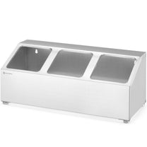Serveware – Steel display stand for 3x GN 1/6 catering - Carlat