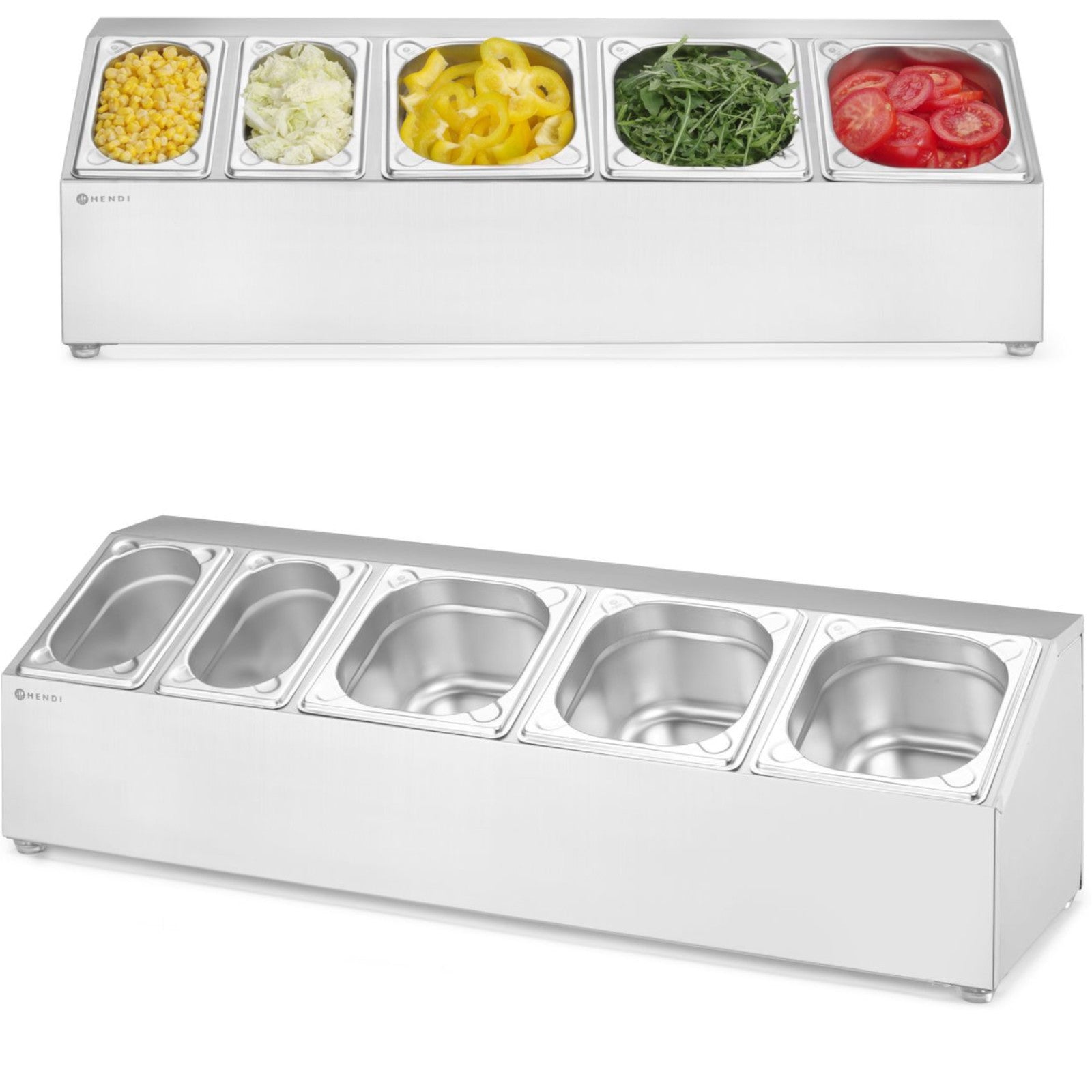 Serveware – Steel display stand for catering containers 3x GN - Carlat