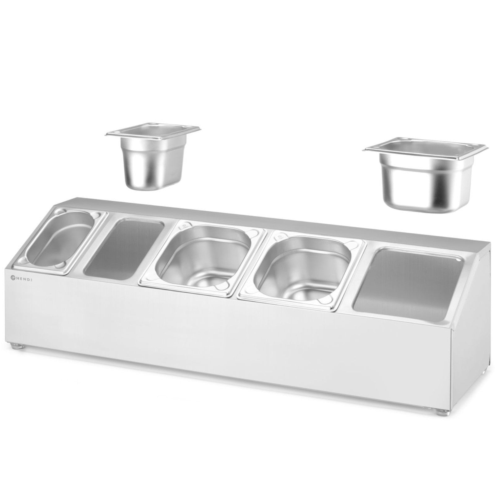 Serveware – Steel display stand for catering containers 3x GN - Carlat