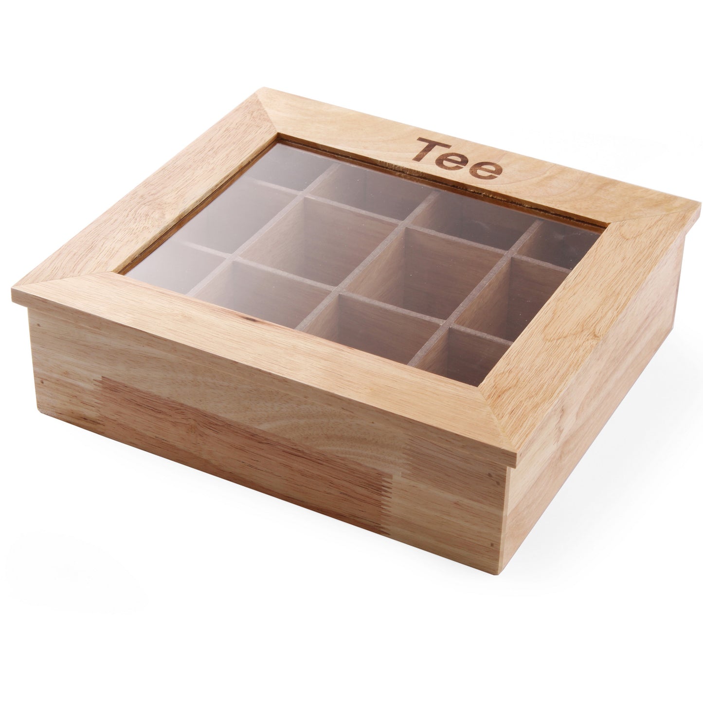 Serveware – Wooden tea box display 30x28cm - Hendi 456514 - Carlat