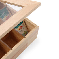 Serveware – Wooden tea box display 30x28cm - Hendi 456514 - Carlat