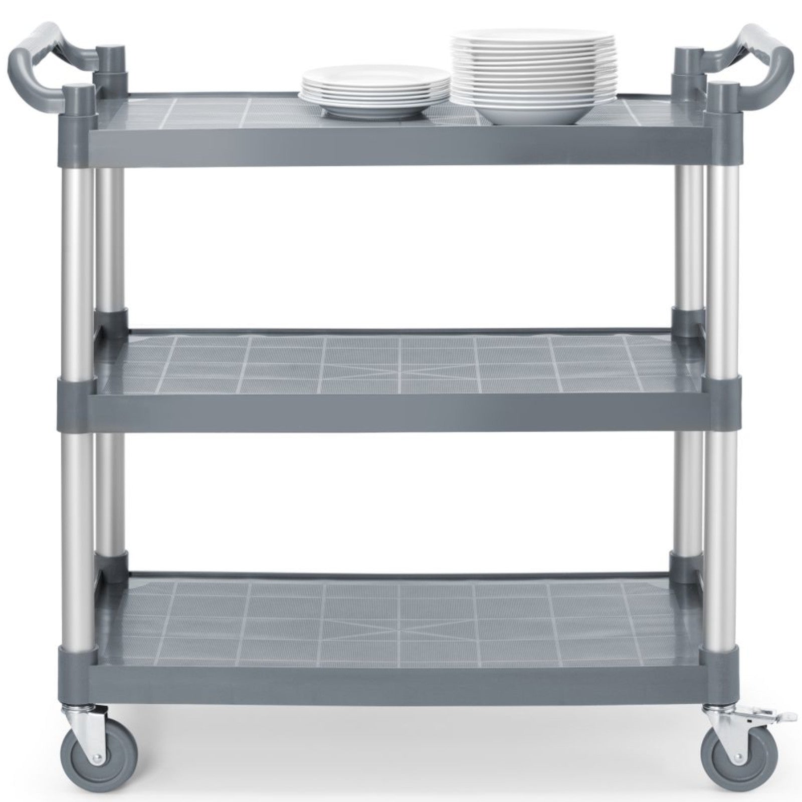 Service waiter trolley up to 150 kg, 3-shelves 842x486 mm - Carlat