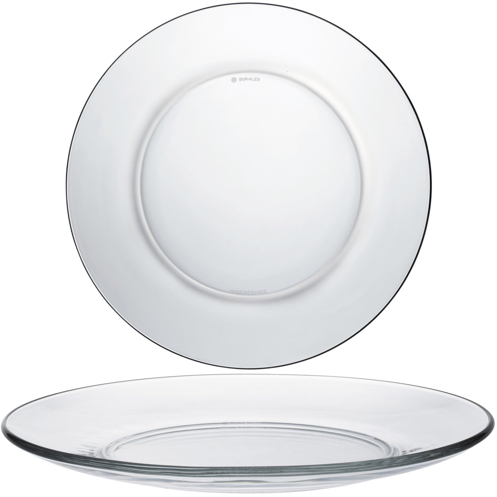 Serving Bowls – Duralex LYS plate plate transparent 235 x - Carlat