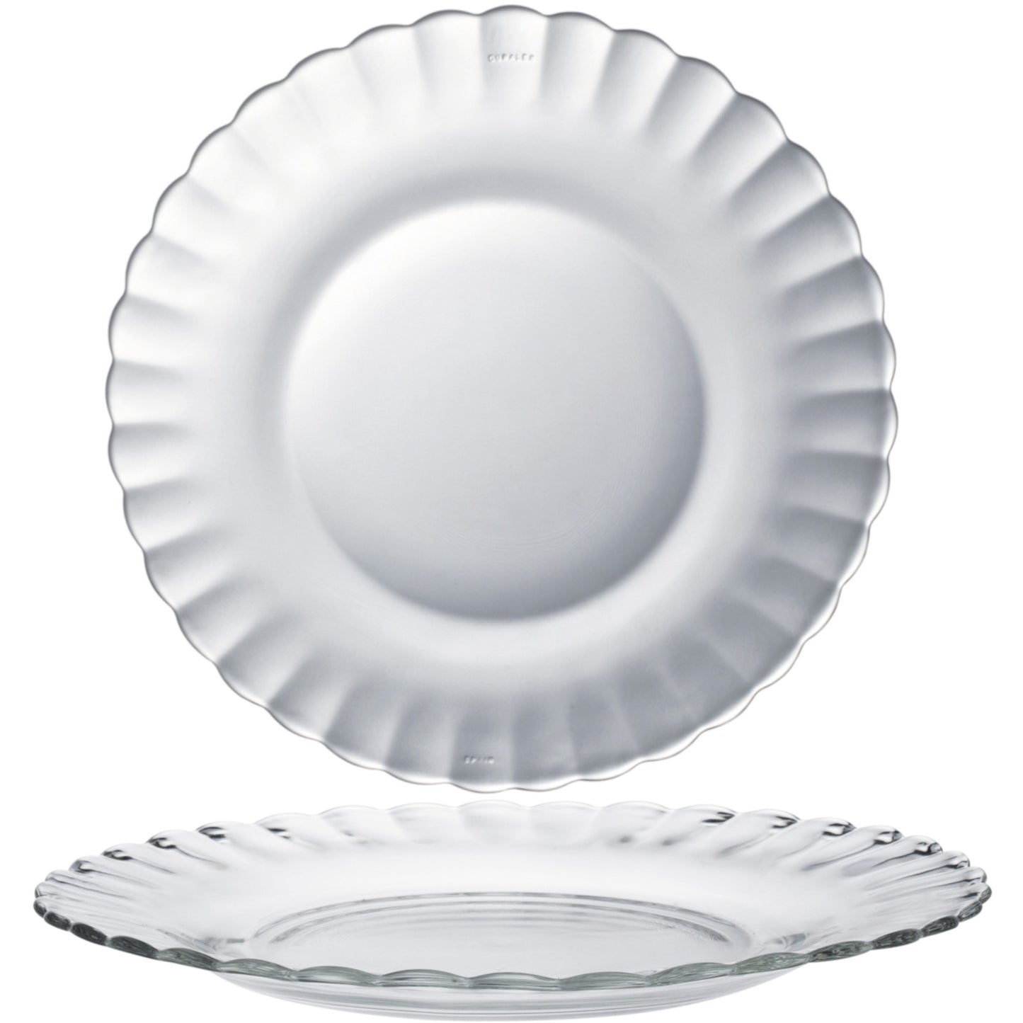 Serving Bowls – Duralex PICARDIE dessert plate, transparent, dia. 205 - Carlat