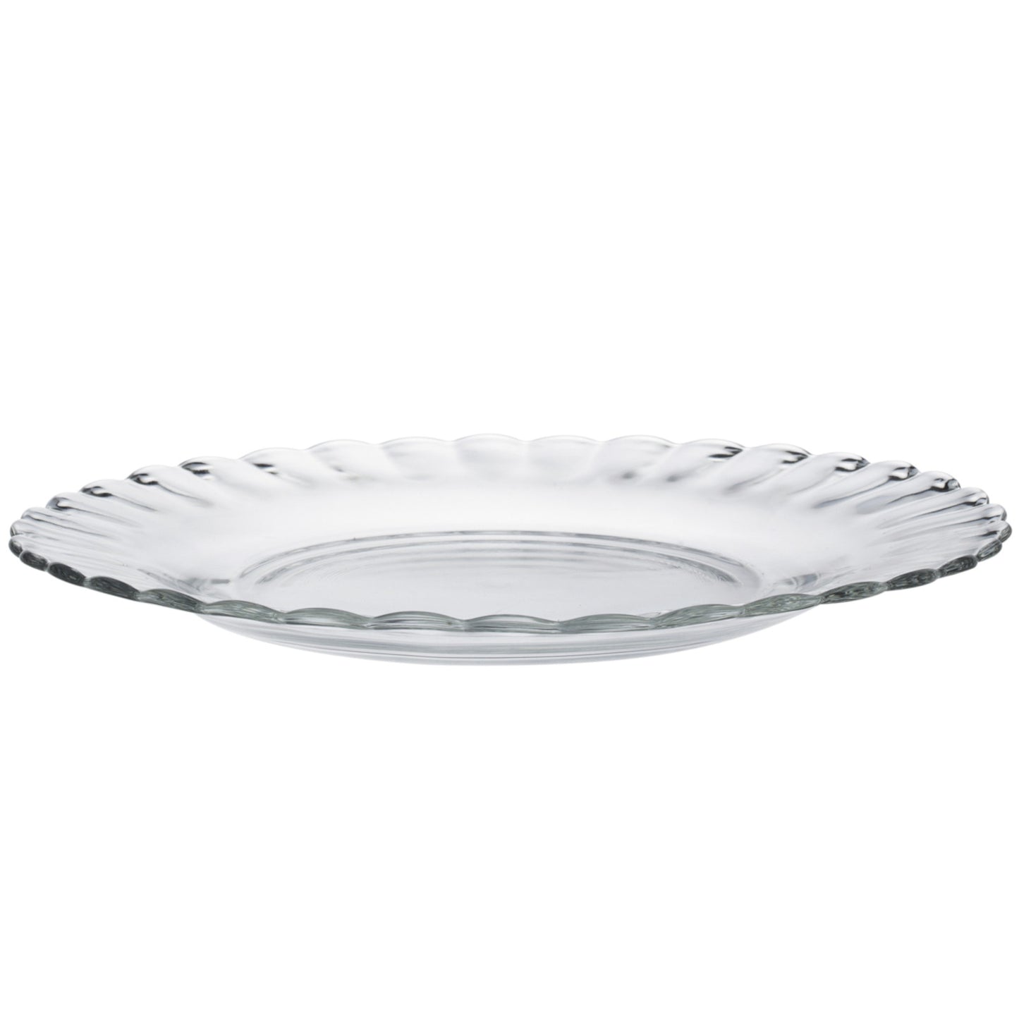 Serving Bowls – Duralex PICARDIE dessert plate, transparent, dia. 205 - Carlat