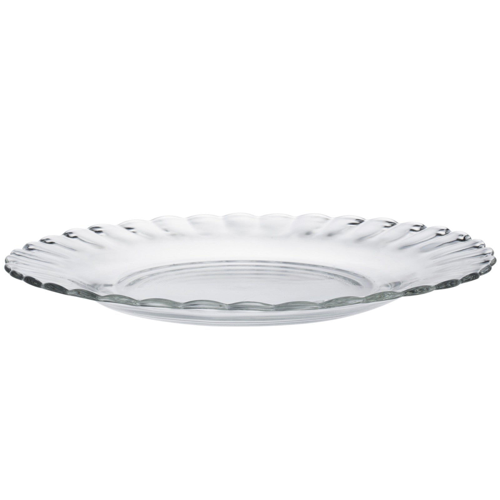 Serving Bowls – Duralex PICARDIE dessert plate, transparent, dia. 205 - Carlat