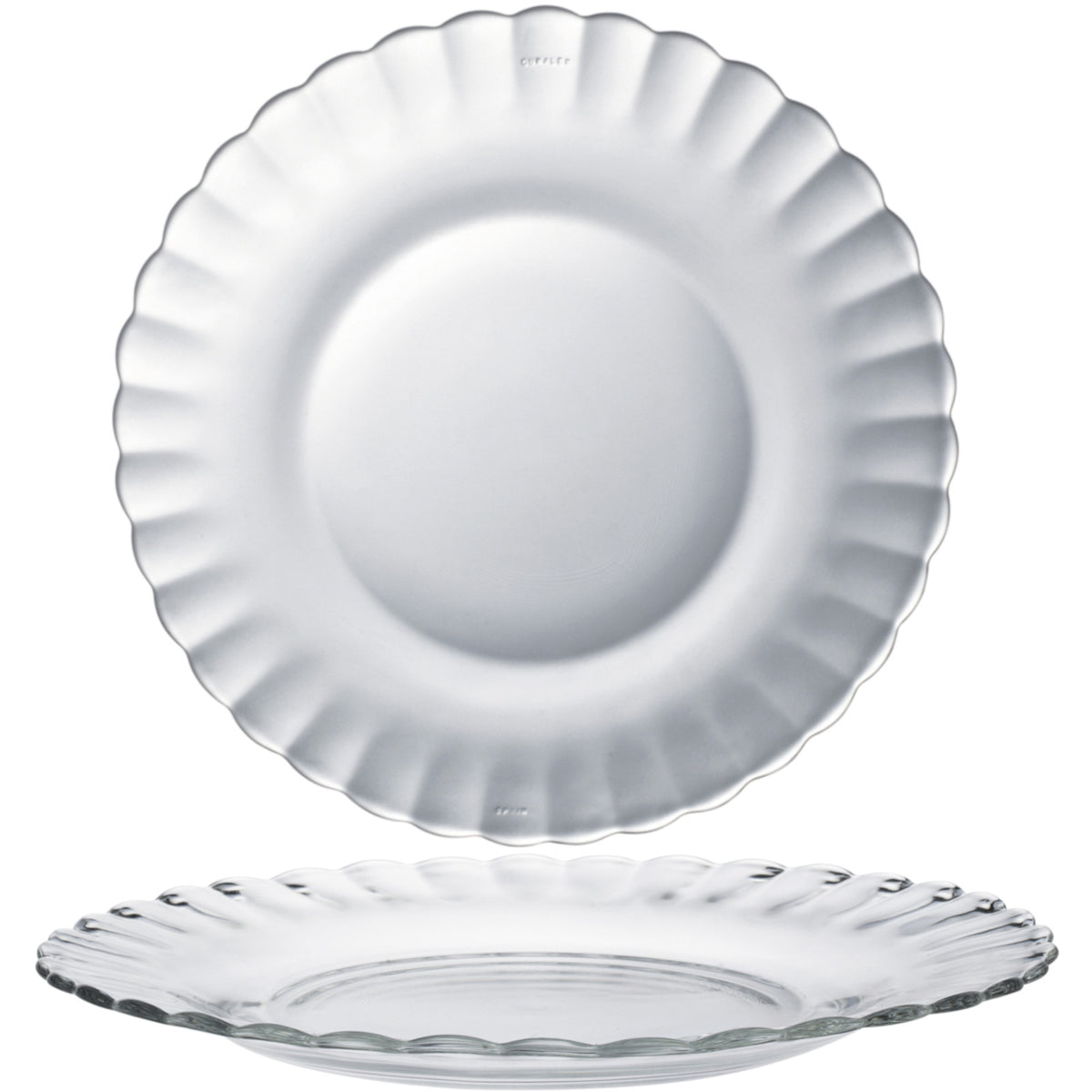 Serving Bowls – Duralex PICARDIE dessert plate, transparent, dia. - Carlat
