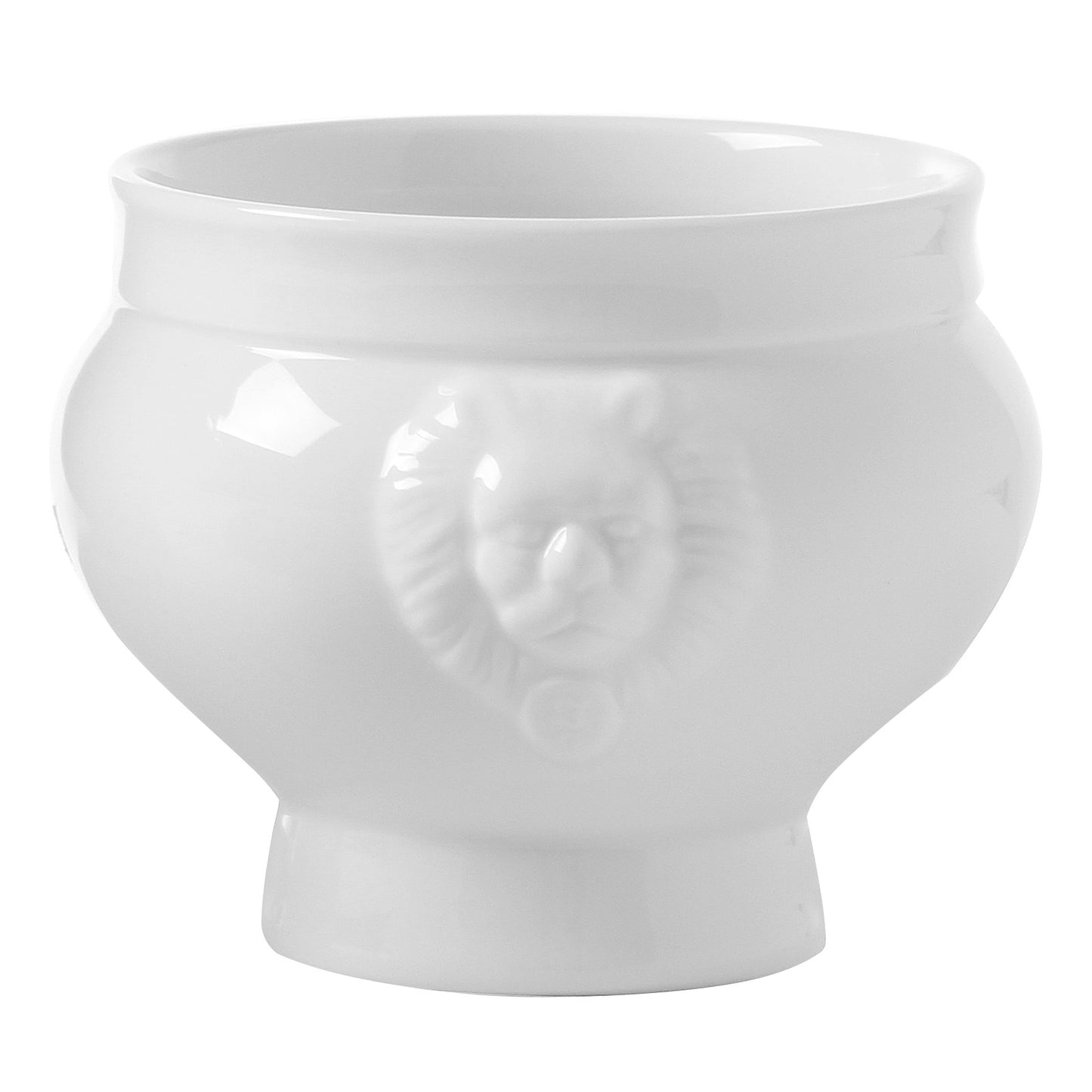 Serving Bowls – LIONHEAD soup bowl white porcelain 125ml - Carlat