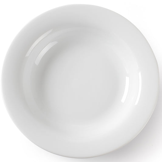 Serving Bowls – OPTIMA deep soup plate, white porcelain, diameter - Carlat