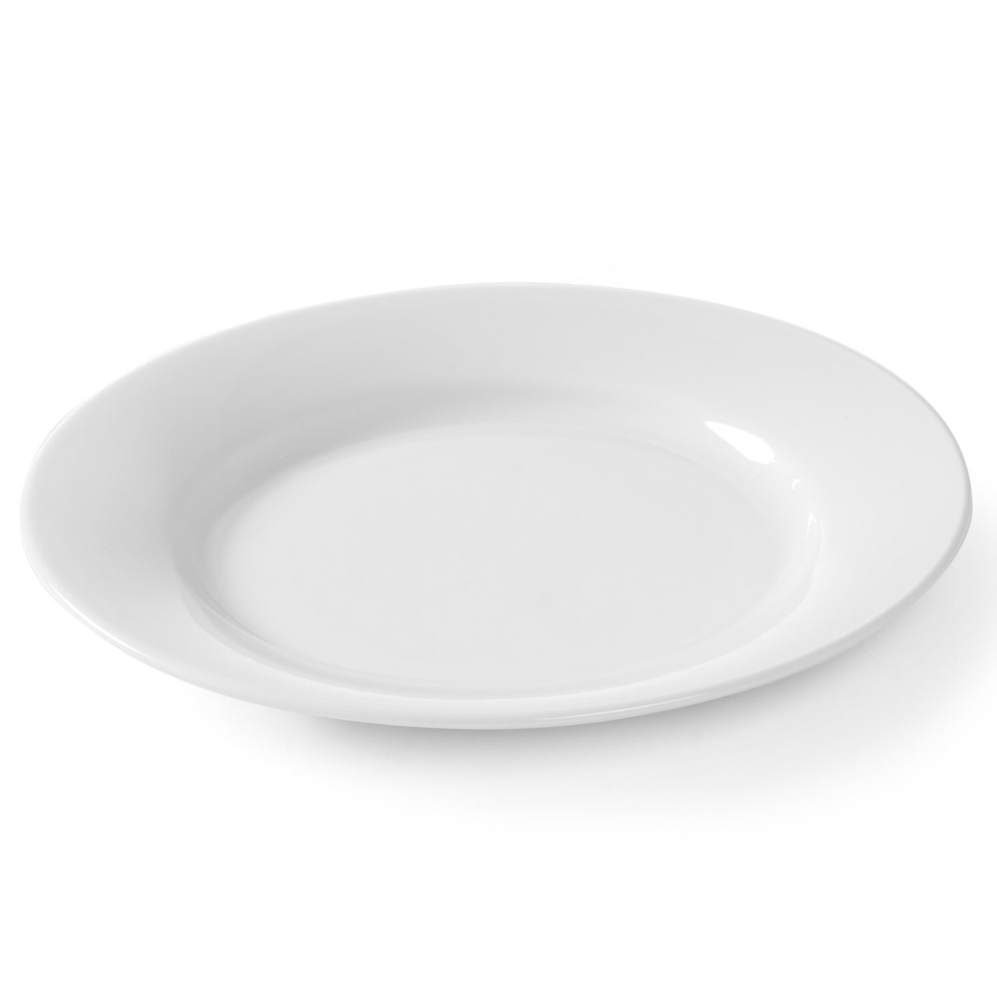 Serving Bowls – Plate OPTIMA plates, white porcelain, diameter. 300mm - Carlat