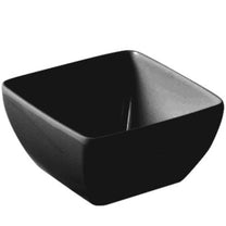Serving Bowls – Square melamine food bowl, white, 13x13cm - Carlat