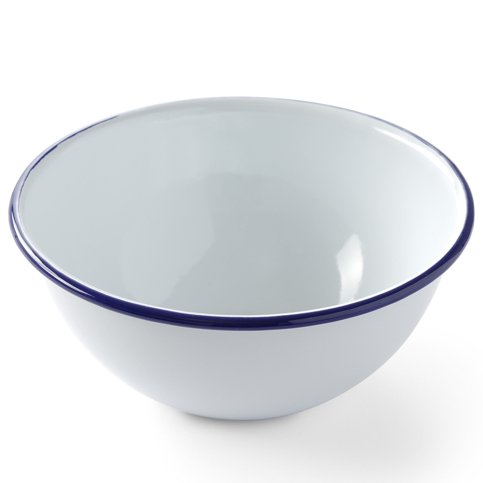 Serving Bowls – White enamel bowl, diameter. 160mm Hendi 621288 - Carlat