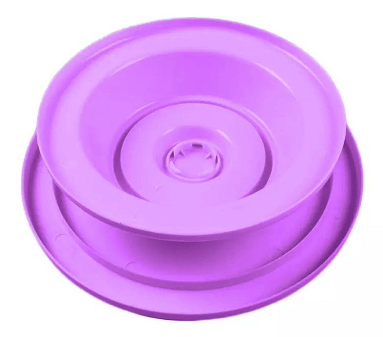Serving Food – AG649F Rotating Decorative Platter, Purple - Carlat
