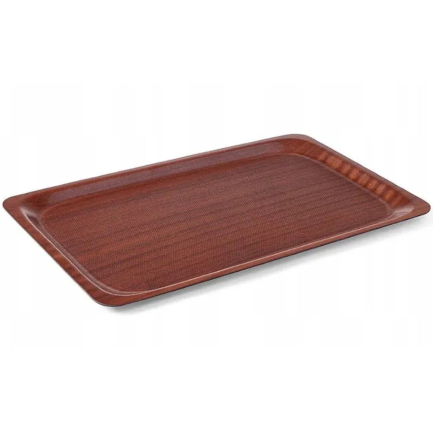 Serving Trays – Anti-slip laminated tray walnut 460 x 360 - Carlat