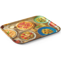Serving Trays – Anti-slip tray for serving tasty pizza pasta - Carlat