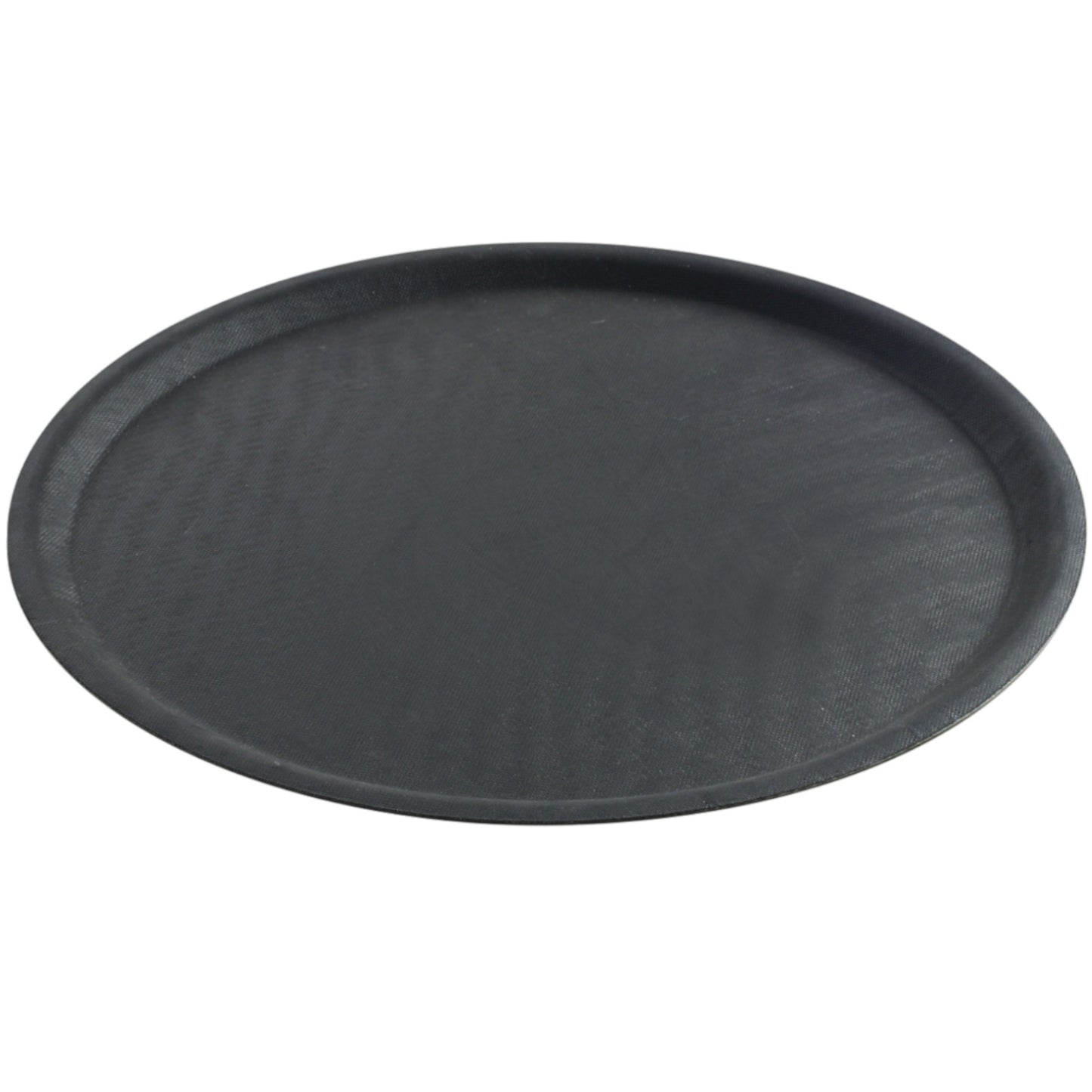 Serving Trays – Anti-slip waiter tray, round, diameter. 50cm black - Carlat