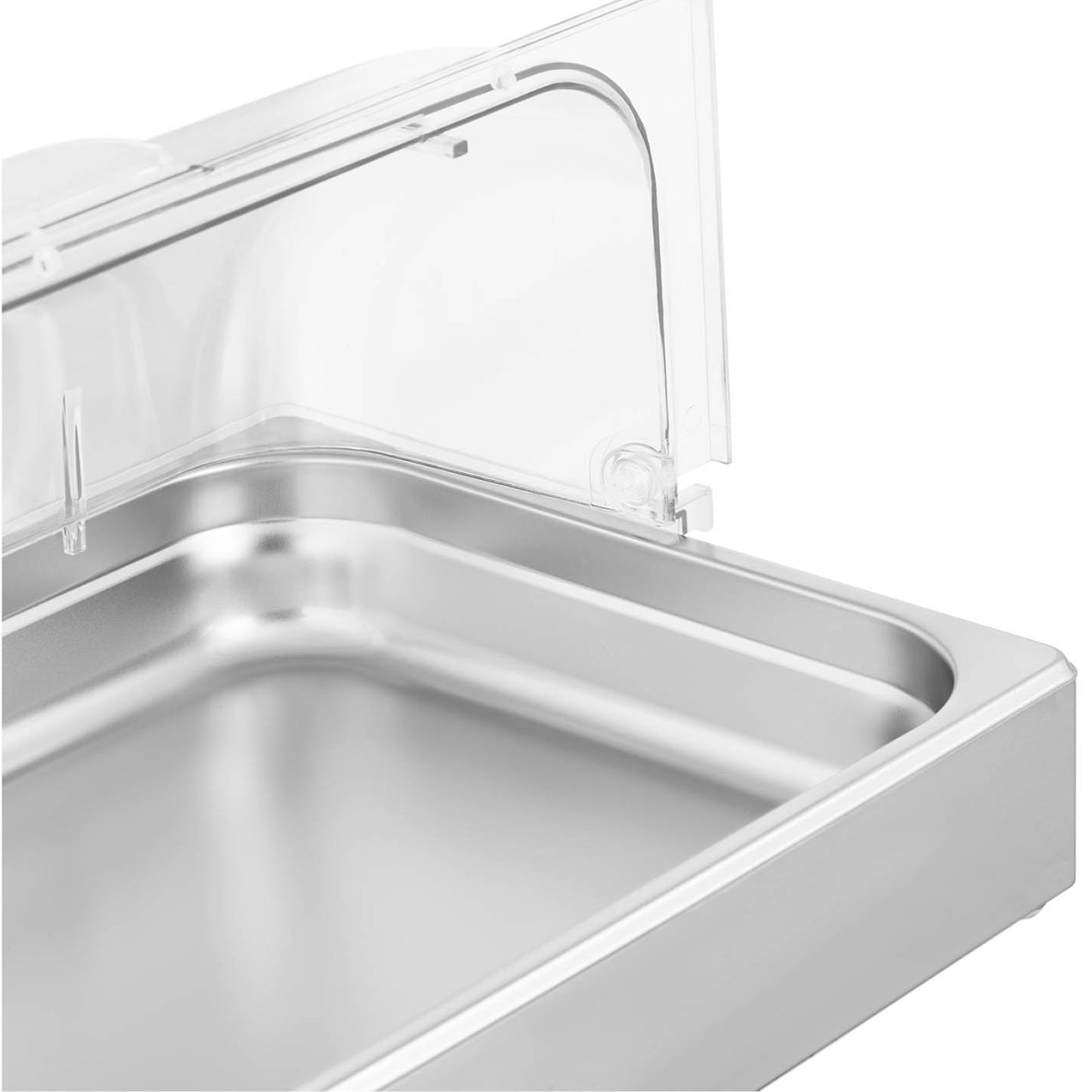 Serving Trays – Breakfast buffet display with rolltop cover GN - Carlat