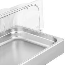Serving Trays – Breakfast buffet display with rolltop cover GN - Carlat